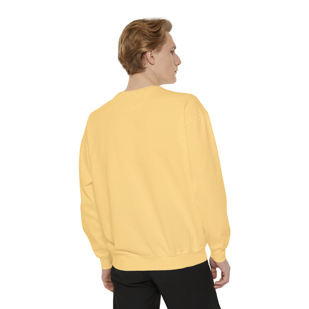 Living On Vibrant Energy Unisex Garment-Dyed Sweatshirt