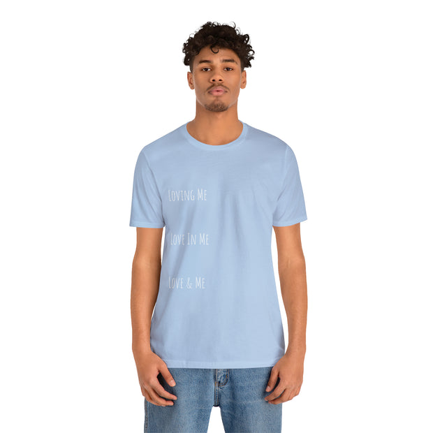 Loving, Love In, Love & Unisex Jersey Short Sleeve Tee