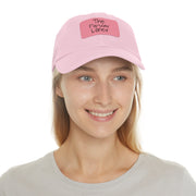 Popular Loner Dad Hat with Leather Patch (Rectangle)