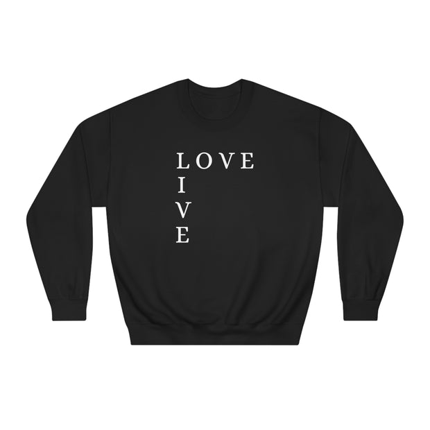 Love Live Unisex DryBlend® Crewneck Sweatshirt