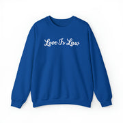 Love Is Law Unisex Heavy Blend™ Crewneck Sweatshirt