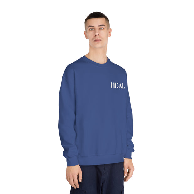 Heal Unisex DryBlend® Crewneck Sweatshirt