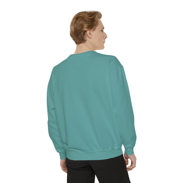 Living On Vibrant Energy Unisex Garment-Dyed Sweatshirt
