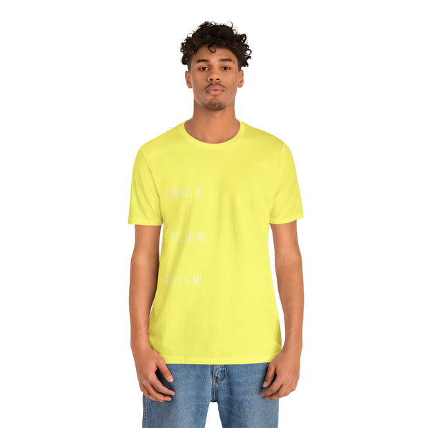 Loving, Love In, Love & Unisex Jersey Short Sleeve Tee