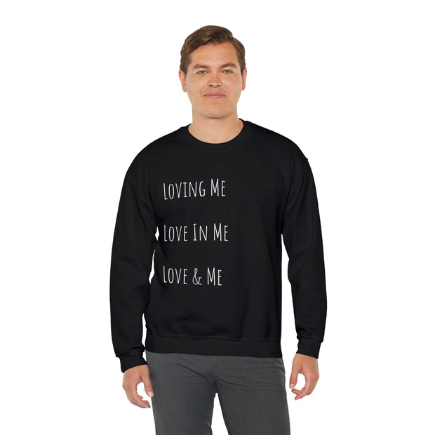 Loving, Love In, Love & Unisex Heavy Blend™ Crewneck Sweatshirt