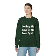 Loving, Love in, Love & Unisex Heavy Blend™ Crewneck Sweatshirt
