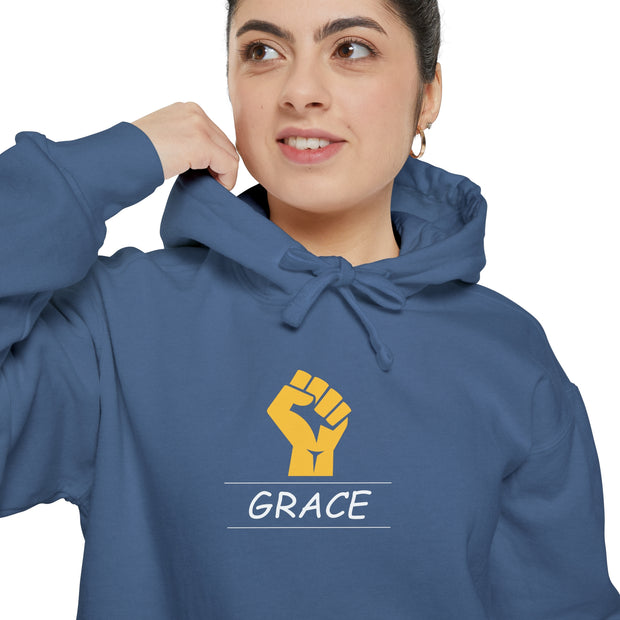 Grace Unisex Garment-Dyed Hoodie