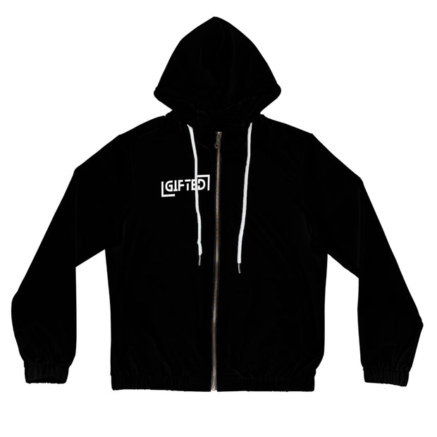 Gifted Women’s Full-Zip Hoodie (AOP)