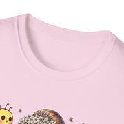 I Bee's the Bride to Bee Unisex Softstyle T-Shirt - Fun Wedding Theme Tee