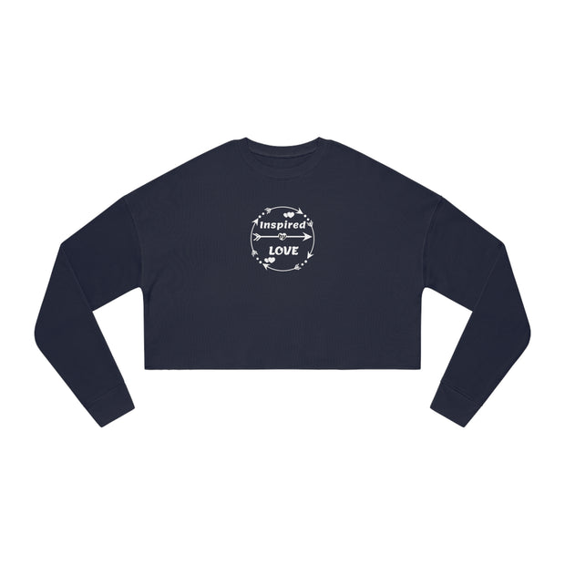 Inspired by Love Women's Cropped Sweatshirt