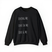 Loving, Love In, Love & Unisex Heavy Blend™ Crewneck Sweatshirt