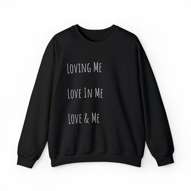 Loving, Love In, Love & Unisex Heavy Blend™ Crewneck Sweatshirt