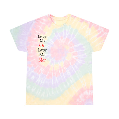 Love Me Or Love Me Not Tie-Dye Tee, Spiral