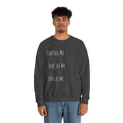 Loving, Love In, Love & Unisex Heavy Blend™ Crewneck Sweatshirt