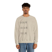 Loving, Love In, Love & Unisex Heavy Blend™ Crewneck Sweatshirt