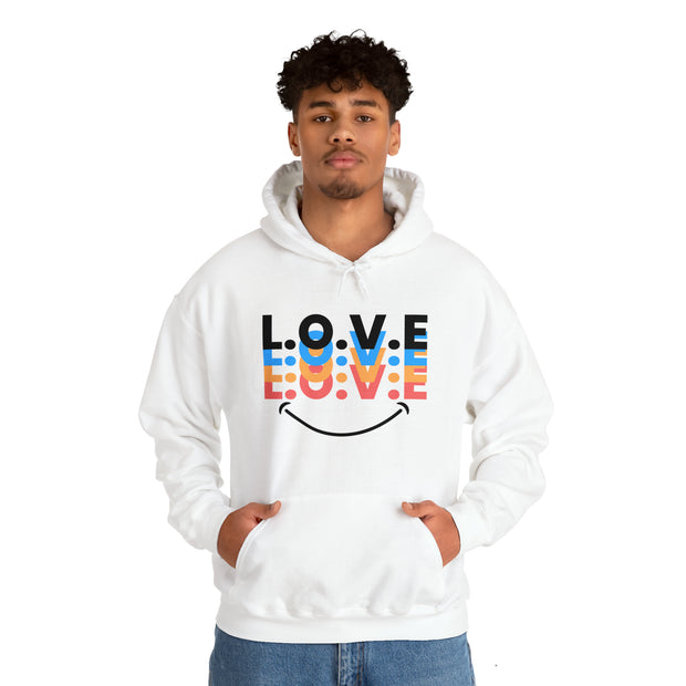 Unisex Heavy Blend™ Hooded Sweatshirt - L.O.V.E Design