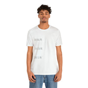 Loving, Love In, Love & Unisex Jersey Short Sleeve Tee