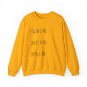 Loving, Love In, Love & Unisex Heavy Blend™ Crewneck Sweatshirt