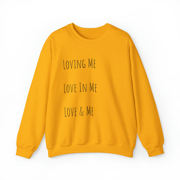 Loving, Love In, Love & Unisex Heavy Blend™ Crewneck Sweatshirt