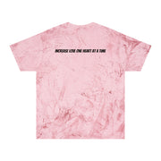 Increase Love One Heart At A Time Unisex Color Blast T-Shirt