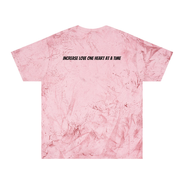 Increase Love One Heart At A Time Unisex Color Blast T-Shirt