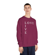 Love Live Unisex DryBlend® Crewneck Sweatshirt