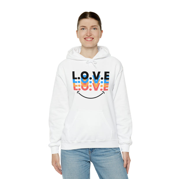 Unisex Heavy Blend™ Hooded Sweatshirt - L.O.V.E Design