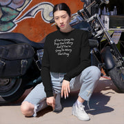 If You’re Going To Pray Don’t Worry And If You’re Going To Worry Don’t Pray Women's Cropped Sweatshirt
