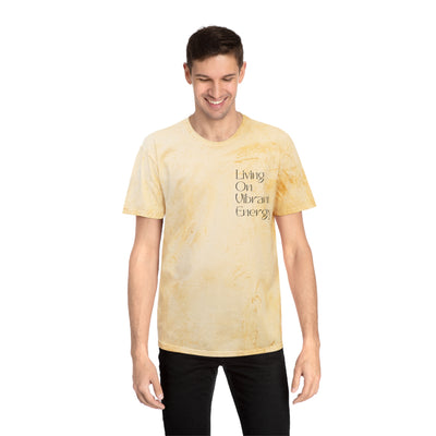 Living On Vibrant Energy Unisex Color Blast T-Shirt