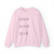 Loving, Love In, Love & Unisex Heavy Blend™ Crewneck Sweatshirt