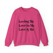 Loving, Love in, Love & Unisex Heavy Blend™ Crewneck Sweatshirt