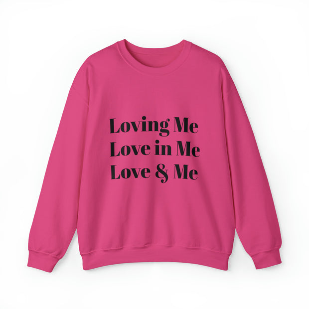 Loving, Love in, Love & Unisex Heavy Blend™ Crewneck Sweatshirt
