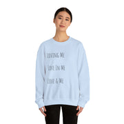 Loving, Love In, Love & Unisex Heavy Blend™ Crewneck Sweatshirt