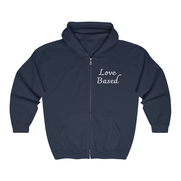 Love Based Unisex Heavy Blend™ Full Zip Hooded Sweatshirt