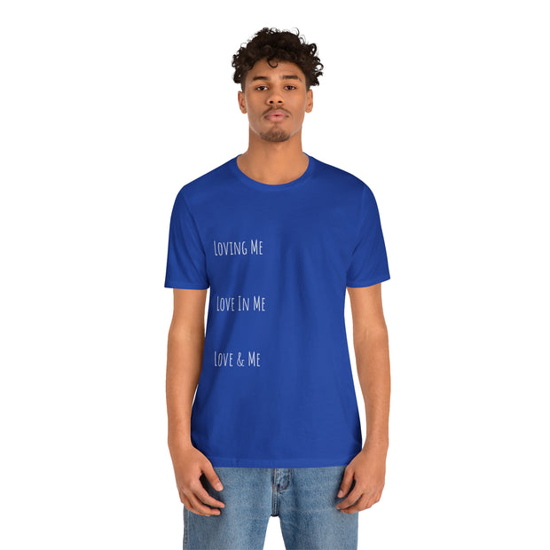 Loving, Love In, Love & Unisex Jersey Short Sleeve Tee