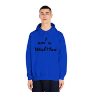 I Am a Vital Man Unisex DryBlend® Hooded Sweatshirt