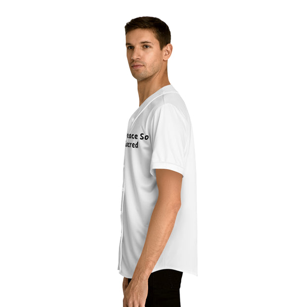 My Peace So Sacred Men's Baseball Jersey (AOP)