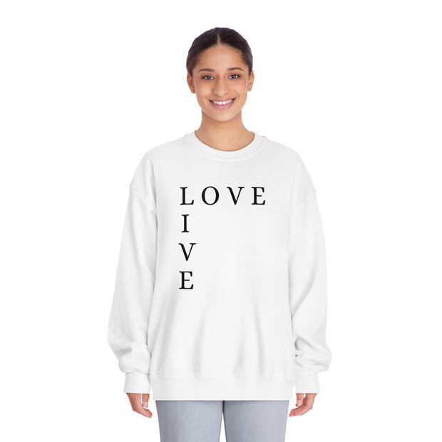 Love Live Unisex DryBlend® Crewneck Sweatshirt