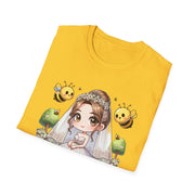I Bee's the Bride to Bee Unisex Softstyle T-Shirt - Fun Wedding Theme Tee