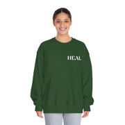 Heal Unisex DryBlend® Crewneck Sweatshirt