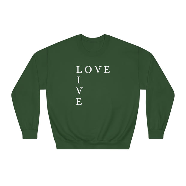 Love Live Unisex DryBlend® Crewneck Sweatshirt