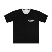 My Peace So Sacred Men's Loose T-shirt (AOP)