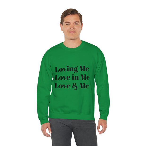Loving, Love in, Love & Unisex Heavy Blend™ Crewneck Sweatshirt