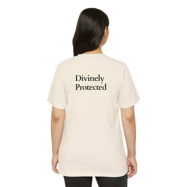 Purely Protected Divinely Protected Unisex Recycled Organic T-Shirt