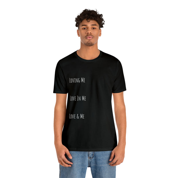 Loving, Love In, Love & Unisex Jersey Short Sleeve Tee