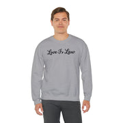 Love Is Law Unisex Heavy Blend™ Crewneck Sweatshirt