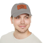 Popular Loner Dad Hat with Leather Patch (Rectangle)