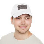 Love Wins Dad Hat with Leather Patch (Rectangle)