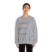 Loving, Love In, Love & Unisex Heavy Blend™ Crewneck Sweatshirt