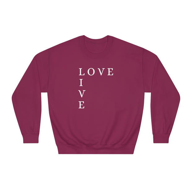 Love Live Unisex DryBlend® Crewneck Sweatshirt